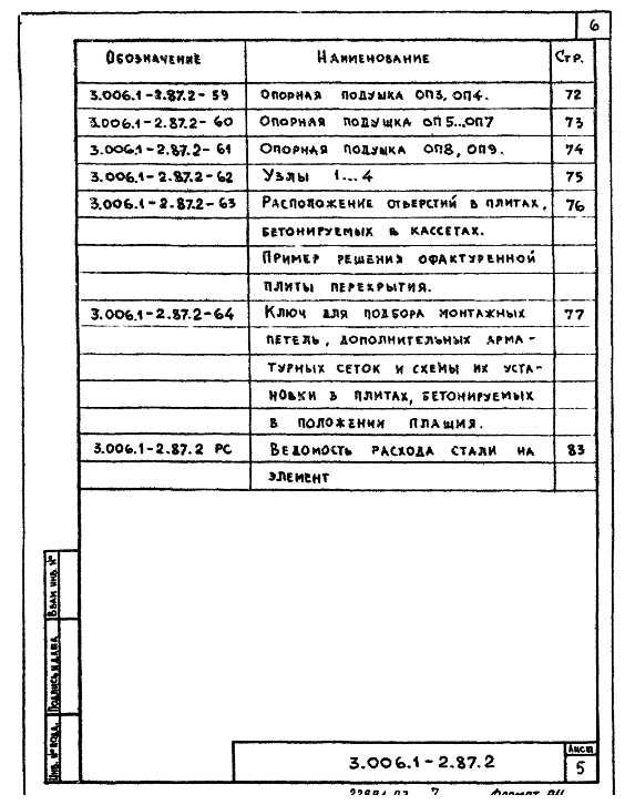 Скользящая опора ГОСТ 30732-2006